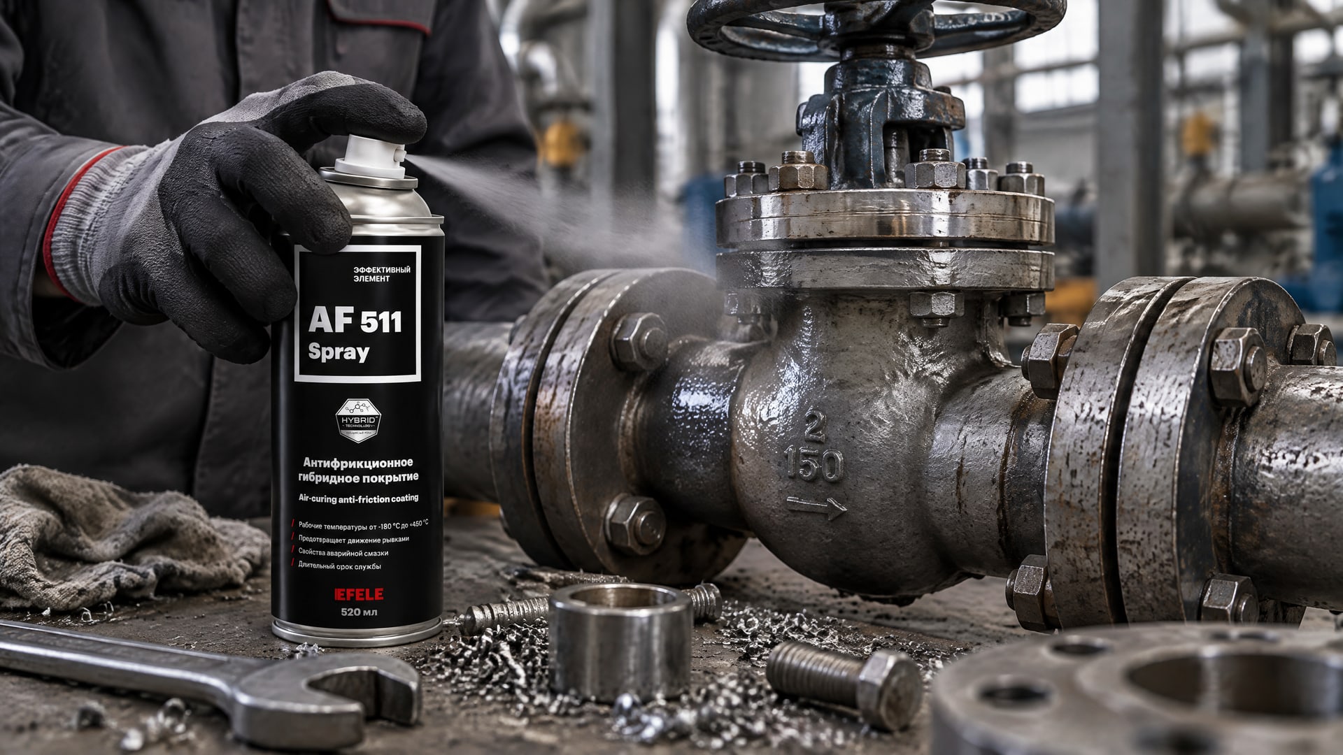 ���� ������� ��������������� ����� �������� EFELE AF-511 Spray � ����������� ���������