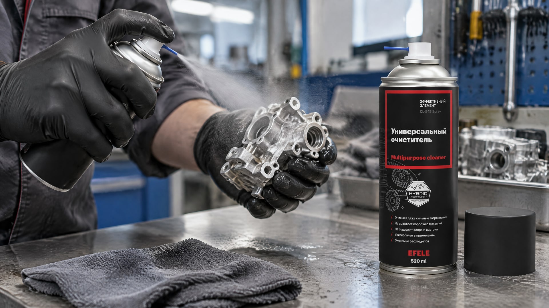 ���� � �������� ������� EFELE CL-545 Spray ��� ������� ������������� ������������.