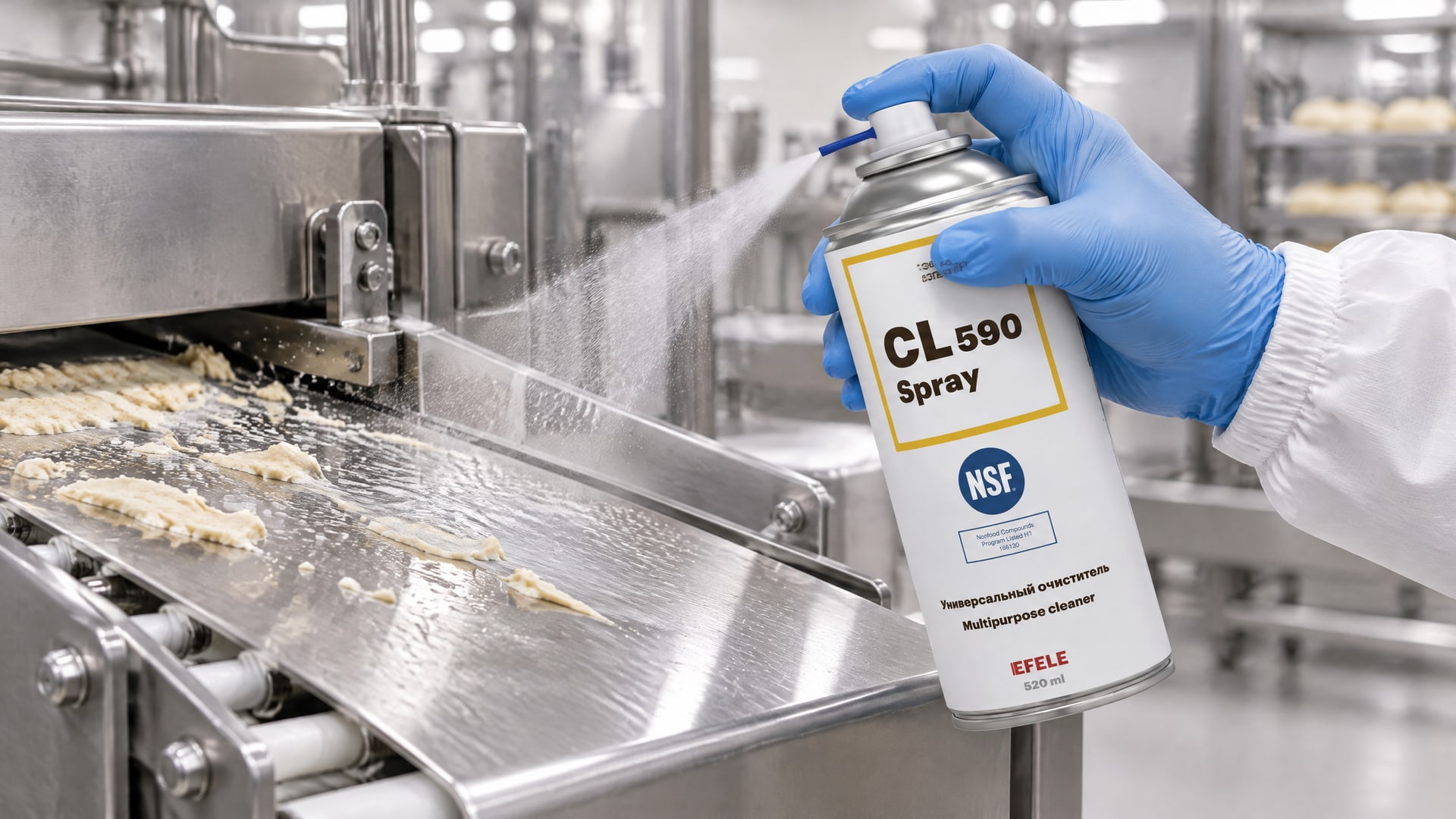 ���� � �������� ������� EFELE CL-590 Spray �� ������������ ��� �������.